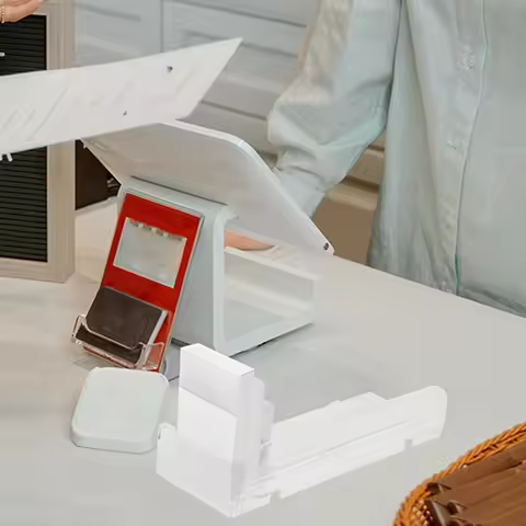 5Pcs Automatic Shelf Pusher Plastic Retail Store Organizer Spring Loaded Display Drink Snack Shelf G