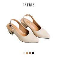 Patris Lenora Mules Women's Heels 5 Cm Heels / Rights - Oat,37