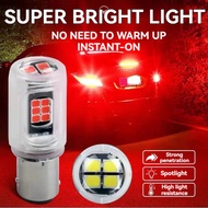 1157 Motorcycle LED Bulb Super Bright flash Brake Light Steady-Red Super Bright Universal LED Bulb T