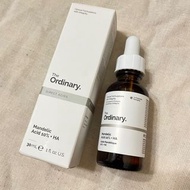 包平郵 香港專櫃貨  The Ordinary 杏仁酸10% 溫和美白去角質精華Mandelic Acid 10% + HA 30ml