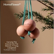 Natural cedar ball diffuser wood for home and car use, insect-proof, moth-proof and moisture-proof