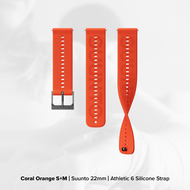 Suunto สายนาฬิกา 22MM ATH6 Silicone STRAP S+M สายซิลิโคน ใช้ร่วมกับ Suunto RunRaceRace S9 Peak Pro a