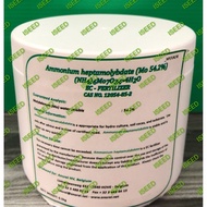 AMMONIUM MOLYDATE 500G Baja fertigasi/hydrophonic EDTA Ammonium Molybdate