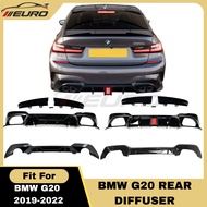 BMW G20 2019-2022 Bodykit Rear Diffuser MP Style Fit For G20 330i 330e Gloss Black