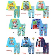 SG Ready Stock ❤️ Cuddle Me Boys Long Sleeve Long Pants Pyjamas Set
