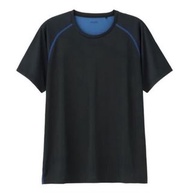 Uniqlo G.U  Sport 運動上衣 吸濕速乾排汗衣 黑色S號