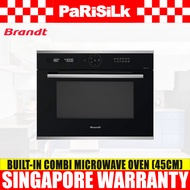 (Bulky) Brandt BKC7153LX Built-in Combi Microwave Oven (45cm)