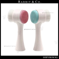 R&C 3D Double Sided Silicone Face Cleanser Brush for Deep Cleansing