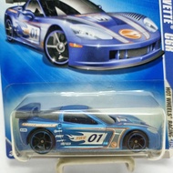 Diecast Hotwheels 1: CORVETTE C6R64 biru/BLUE