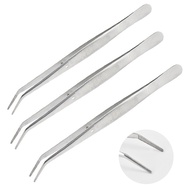 Dental Cotton Tweezers Cotton Roll Filling Clip Stainless Steel Nail Art Nippers Pincers Forceps Med