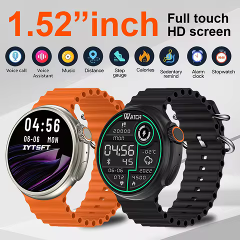 LAXASFIT New GT9 Smart Watch Multi Sport Mode Heart Rate Monitor Sleep Health Test Sports Watch Men 