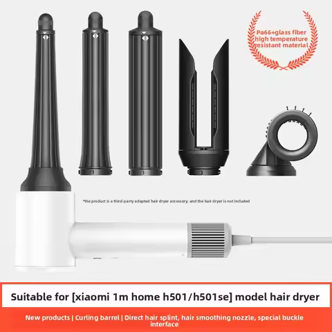 Hair Styler Nozzle For Xiaomi HS01 HS05 Hair Dryer Accessories Multi Hair Curler Hard Soft Smoothing