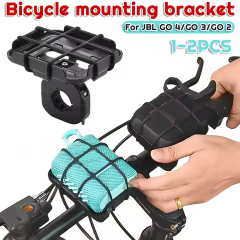 Universal Bicycle Speaker Mount Portable MTB Road Bike Bracket Speaker Rack for JBL GO 4/GO 3/GO 2 B