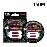 YGK X-BRAID Nâng Cấp X8 Dây PE Đa Sợi Siêu Mạnh 150M/200M 8 Sợi Nhiều Màu Để Câu Cá Nước Mặn - Hồ Sô