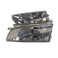 A Pair Crystal Car Headlight Headlamp For Toyota Sprinter Carib Ae110 1996-2000 Automobile Headlamp
