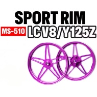 DOCTOR ENKEI 510 FG510/ MS510 SPORT RIM LC135 V8 FI / Y125Z/Y15ZR/Y16ZR SPORT RIM 160/160 17 ORIGINA