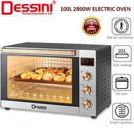 🍞 Dessini DOV-100 100L Electric Oven | Family Size Oven | Boleh Bakar, Grill, Roast & Defrost