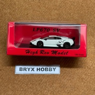 High Rev Model Murcielago LP670-4 SV White #HRM64670SVWHI (1:64)