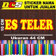 ES TELER WRITING STICKER DOUBLE LETTER WRITING STICKER WRITING STICKER FOR SALES NAME