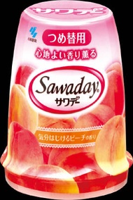 小林製藥香氛Sawaday補充裝140g 帶來愉悅心情的桃子香味