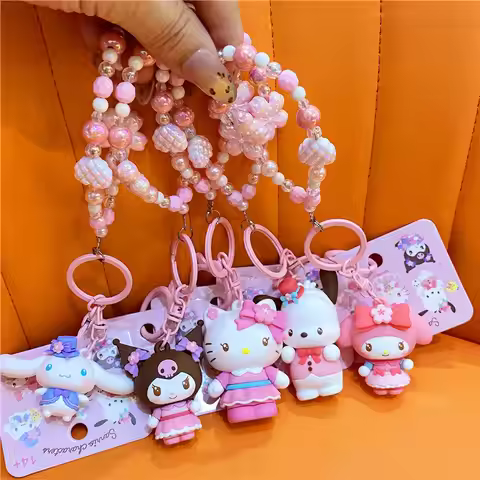Original Cherry Blossom Sanrio Characters Small Pendant Birthday Party Small Gifts Favors Goodie Per