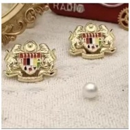 Premium malaysia LOGO merdeka we love Malaysia logo Baru collar pin