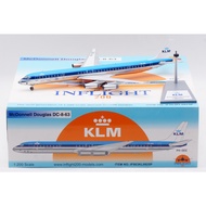IF863KL0925P Alloy Collectible Plane INFLIGHT 1:200 Royal Dutch Airlines McDonnell Douglas DC-8-63 D