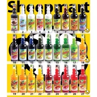 Ding Fong Squash Kordial Ice BLended Flavour  Perasa Air Thailand (760ML)