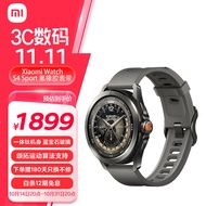 小米（MI）Xiaomi Watch S4 Sport 氟橡胶表带 专业户外运动手表 心率血氧监测 蓝宝石玻璃 小米手表智能手表