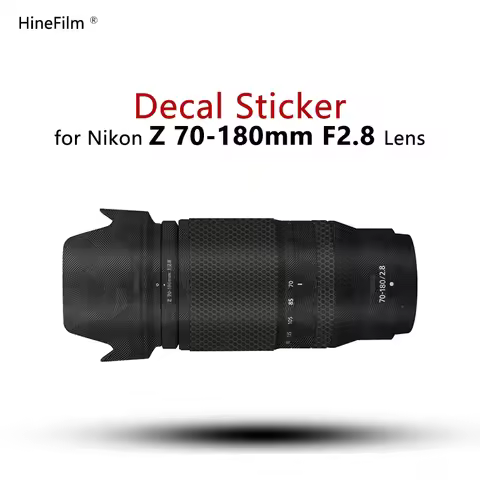 Hinefilm SKIN for Nikkor Z 70-180 F2.8 Lens Sticker Decal Skin For Nikon Z 70-180mm f/2.8 Lens Prote