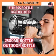 Fitness Water Bottle 2500ML Outdoor Sport Gym Bottle Leakproof Heat Resistant BPA-Free #7PC Oversize