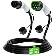 Portable EV Charging Cable 32A 22KW 3 Phase Electric Car Charger 3.5KW 16A 1 Phase EVSE Kit EV Cable