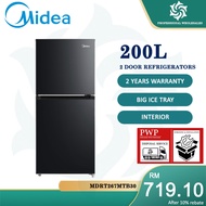 MIDEA 2 DOOR REFRIGERATORS 200L - 330L NON-INVERTER FRIDGE PETI AIS PETI SEJUK MURAH