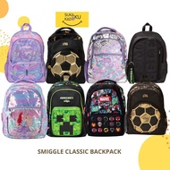 Smiggle Backpack School Backpack Kindergarten Elementary Middle School Boys Girls