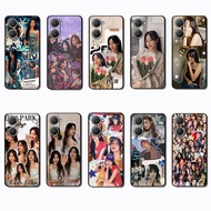 Soft black phone case for Vivo Y03 Y30T Y18 Y18S Y18E T3 Z9 lite Y37M Jihyo caseg