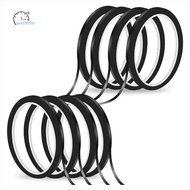 10 Rolls 1/8 Inch Whiteboard Tape Thin Tape for Dry Erase Board Self-Chart Grid Tape Lines Pinstripe