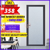 Vitally Swing Door Aluminium Frame 830A Pintu Tandas Custom Made (SUPPLY ONLY)