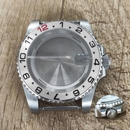 40mm Stainless Steel Case Sapphire Glass + Magnifying Glass Can Hold 8215/8200/8205/2813 Movement