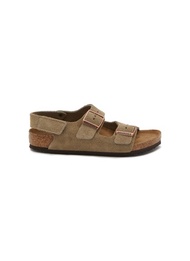 BIRKENSTOCK MILANO KIDS SUEDE SANDALS