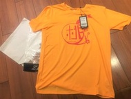 全新 2021桃園路跑 潮T  Zepro 橘 T-shirt size M
