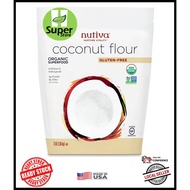 ［READY STOCK］Nutiva Organic Coconut Flour -Gluten Free Organic superfood USDA Organic Non GMO  Best 