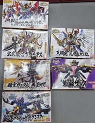 SD 高達 三國傳 三国伝  BB戰士 
阿修羅王孟獲(巨神象), 玄武裝呂布, 天翔龍孔明,  趙雲 飛影閃, 董卓, 呂蒙 甘寧(強襲水軍) 不散 一套出售