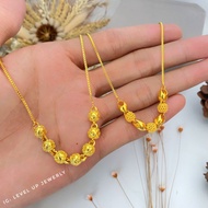 Sand Ball Necklace | Gold Plated Necklace | Necklace Can Be Plated | Women's necklace | Hong Kong Co