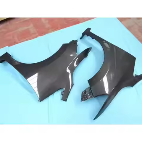 Body Kit Carbon Fiber Fender for Honda Fit Jazz 3rd GK5 Convert Surround Car Accessories