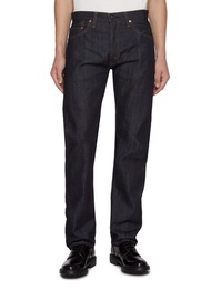 LEVI’S 1967 505 STRAIGHT LEG COTTON DENIM JEANS