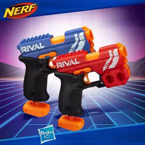Hasbro Nerf Rival Knockout XX-100 Blaster Round Storage, 90 FPS Velocity, Breech Load 2 Official Riv