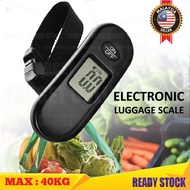 40kg/100g Electronic Digital Luggage Scale Portable Weighing Travel Suitcase / Penimbang Bagasi