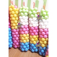 PASTEL colored ball pool, contents 50 pcs SNI - colored ball pool - pastel ball pool - ball contents