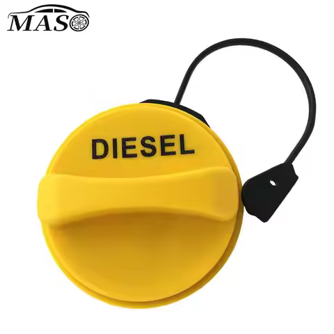 Fuel Gas Tank Filler Cap Assembly Yellow LR053666 for Land Rover Discovery 3 4 5, Range Rover L405 L