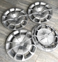 ผ่านการใช้ แท้ 4อัน ฝาครอบกะทะล้อ ขอบ 16 นิ้ว  Toyota Commuter Revo Rocco โตโยต้า ตู้ รถตู้ รีโว่ ฝา